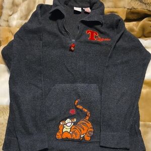 Disney Charcoal Gray Fleece Pullover